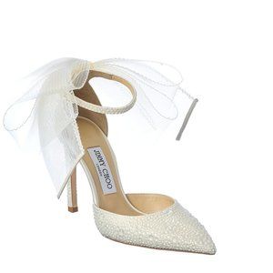 Jimmy Choo Averly 100 Satin Sandal